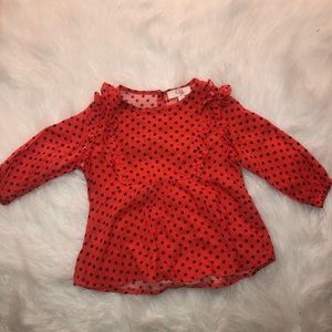 Little girl blouse